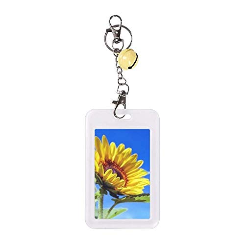 Étui de protection pour carte de crédit motif tournesols bleu pour retrouver vos cartes facilement