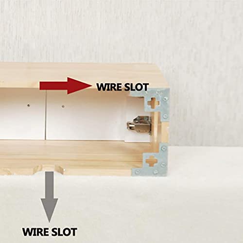 Support mural routeur WiFi et étagère décodeur TV pour box internet et console - 5