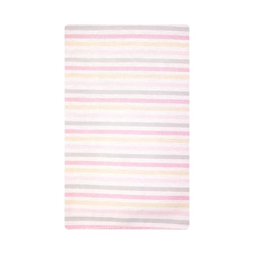 Image of Hudson Baby Infant Girls Cotton Flannel Burp Cloths, Multi Color Girls Elephant, One Size