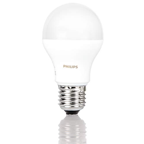 Philips Base E27 9-Watt LED Bulb (Pack of 12, Warm White)