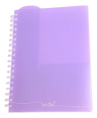 Studio C Carolina Pad College Ruled Executive Notebook, Noted (Violet, 8 Inches x 9.75 Inches, 100 Sheets, 200 Pages)