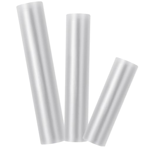 OUNONA 3 Rolls Vacuum Sealer Bags Reusable Food Storage Bags for Fresh Food Preservation and Keeping Your Refrigerator Organized