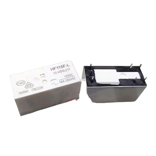 Relais HF115F-L pour réparer une carte électronique en panne Lot de 5 relais 16A