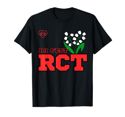 Le rugby dans le sang ! Ici c'est Toulon Le RCT T-Shirt