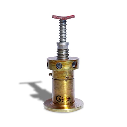 GIZMO Mechanical Jack, Steel Jack, Jack Stands Double Lift, Jack Stands for Multi Vehicles Made of CNC Machines (5 TON)
