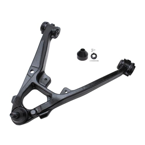 Image of Detroit Axle - 6pc Front End Control Arms Kit for 2007-2013 Chevrolet Silverado 1500 GMC Sierra Suburban 1500 Tahoe Yukon Cadillac Escalade, 2 Lower Control Arms w /Ball Joints 2 Tie Rods 2 Sway Bars