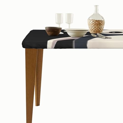 Nappe rectangulaire imperméable motif pingouin mignon 76 x 152 cm