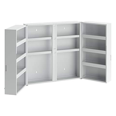 OSKAR Medizinschrank Metall 53x53 cm Arzneischrank Hausapotheke erste Hilfe Cover