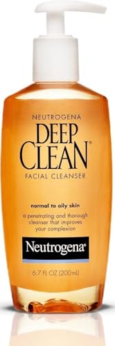 Neutrogena Deep Clean Daily Facial Cleanser with Beta Hydroxy Acid for Normal to Oily Skin...