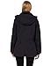 wantdo Women's Warm Stylish Military Winter Coat Parka Jacket with Hood Black,XL