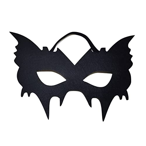 SOUTHSKY Batgirl Batboy Costume Mask Black Eye Mask Half Face Mask For Halloween Costume Cosplay Party