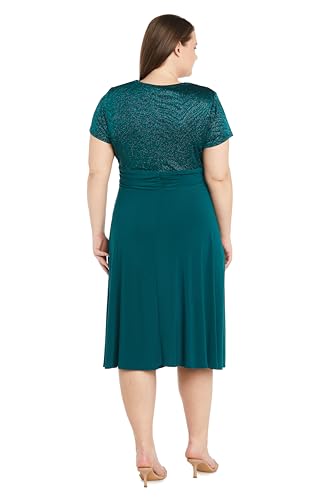 Image of R&M Richards Women's Opulent Flow Evening Dress