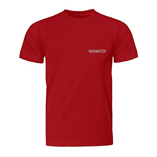 Bademeister, Refektierender Druck, Herren T-Shirt Cover