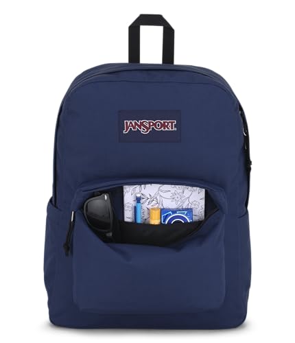 Image of JanSport Superbreak Backpack - Durable, Lightweight Premium Backpack, Navy