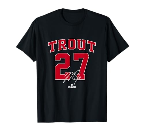 Mike Trout Los Angeles Baseball Player MLBPA Baseball Fan T-Shirt
