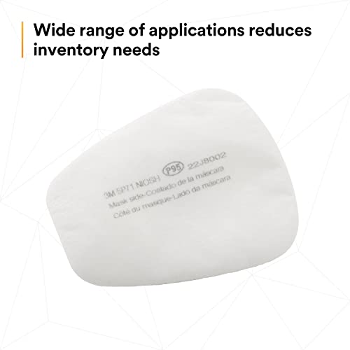 3M Respirator Filter Replacement 5P71-6, 6/Pack, P95, Must Be Used With 3M 5000 Respirators Or 3M Cartridges 6000 Series #TOP4