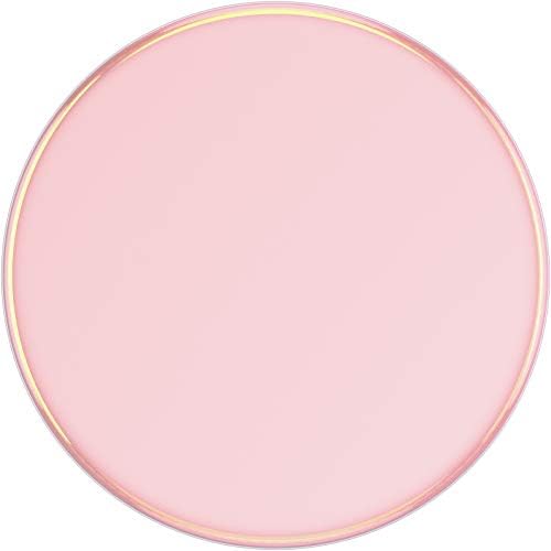 PopSockets: PopGrip Expanding Stand and Grip with a Swappable Top for Phones & Tablets - Color Chrome Powder Pink