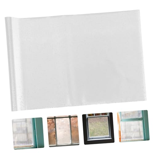Película para ventana decorativa OSALADI blanca 200x45 cm miniatura 3
