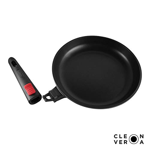 Cleverona Essential Nonstick 11 Inch Fry Pan with SecureSnap Detachable Handle