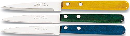 Le Cuchillo du Chef 404530 Office Madera Color Panaché Color, Acero Inoxidable, 23,3 x 2,4 x 1,8 cm Cover