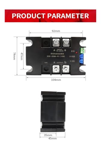 Módulo de arranque suave de motor inteligente con rampa de aceleración de 4KW 220V 3