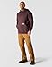Carhartt mens Loose Fit Midweight Logo Sleeve Graphic fashion sweatshirts, Port, 3X-Large US