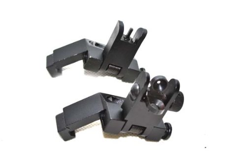 Noga Ar 15 AR15 frontal y trasero tapa hasta 45 Degree rápido transición Buis copia de seguridad hierro vista