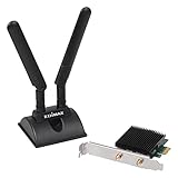 W126087967 Edimax EW-7833AXP Network Card WLAN/Bluetooth 2400 Mbit/s, W126087967 (/ Bluetooth 2400 Mbit/s EW-7833AXP, Wired, PCI Express, WLAN/Bluetooth, Wi-Fi 6 (802.11ax), 2400)