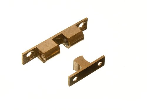 Laiton de qualité pour ce loquet à balle double réglable 50mm haute durabilité pour armoire