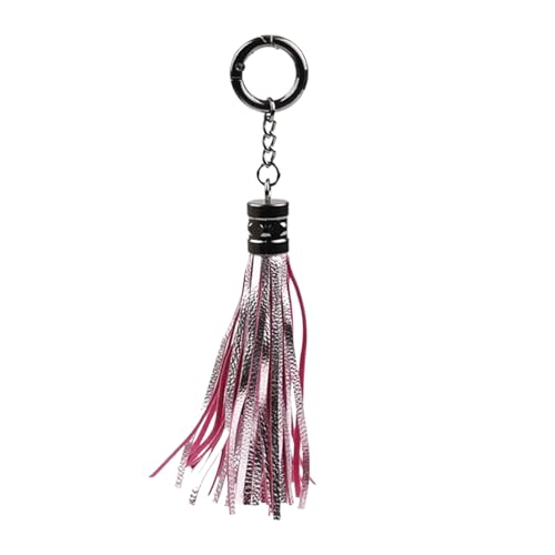 Weqizuerqi Llavero Con Correa De Cuero - Cable De Carga USB Con Llavero De Cuero Para Mujer,Vintage Para Adultos Y Niños - Decoración Para Bolso Mochila Viaje Navidad Cumpleaños