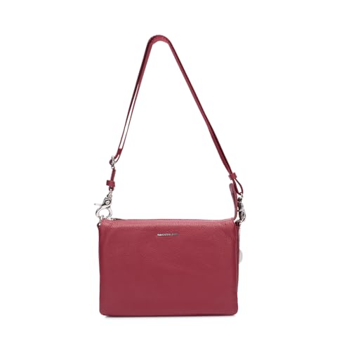 Mandarina Duck Mellow Leather Crossover, Mujer, Grape