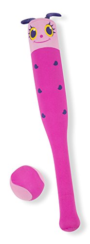 Melissa & Doug Sunny Patch Trixie Ladybug Padded Bat and Soft Ball Set