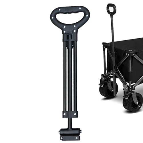 Poignée De Chariot Extérieur | Remplacement De La Poignée De Tramway Télescopique | Pièces De Rechange Handlle De Tirage Robuste Pour Charrettes De Jardin, Wagons De Pique-nique, Chariots De Plage Pli