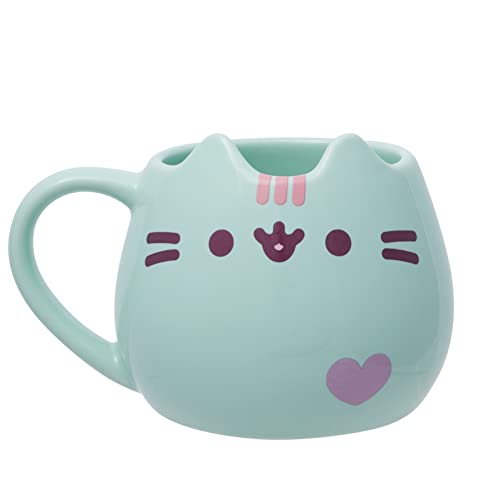 Taza Cerámica Pusheen Pastel 16 oz Mint miniatura 1