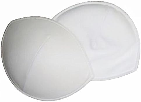 Cotton Foam Bra Cups,White,One Size