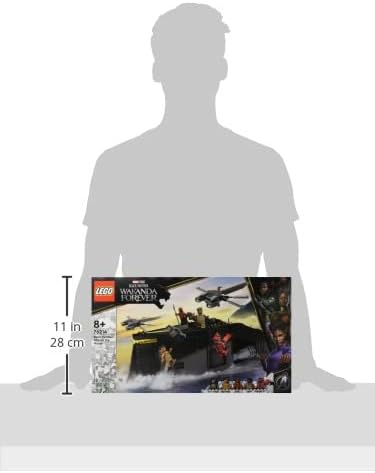 Product box with dimensions indicated