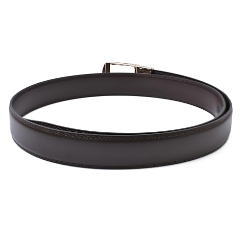Image of WildHorn Men's Genuine Leather Belt for Men| Premium Auto-Lock Buckle | Adjustable up to 48 inch | Formal & Casual Wear | Micro-Adjust Fit | Stylish Gift Box Included