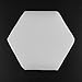 Shefii - Molde de silicona hexagonal para decoración del hogar, diseño de...