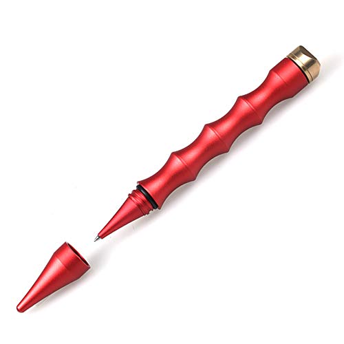 Ztylus Gadget Addix 3 in 1 RATTLE PEN: Black Ink Writing Pen, Fidget Spinner End Cap, Pressure Tip, Ergonomic Grip (Aluminium Red) Ztylus Gadget Addix 3 in 1 RATTLE PEN: Black Ink Writing Pen, Fidget Spinner End Cap, Pressure Tip, Ergonomic Grip (Aluminium Red)