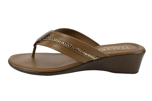 ITALIAN Shoemakers Women's Sunsyn wedge thong sandal for Women2