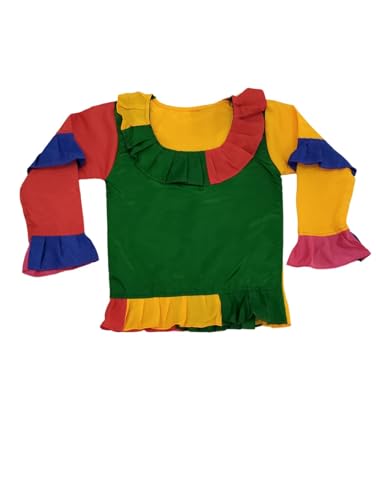 Image of BookMyCostume Clown Joker Fancy Dress Collection - Colorful Circus Performer & Funny Character Outfits for Boys and Girls - Ideal for School Annual Day, Role-Play, Birthday Events & Halloween Costume