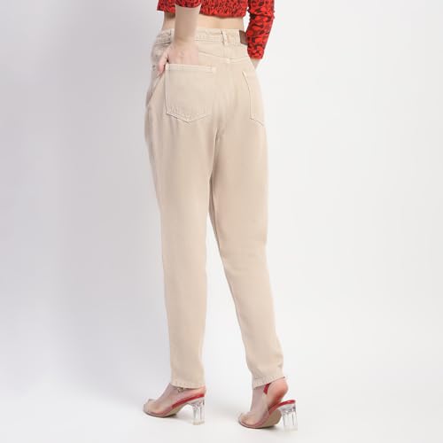 Image of Madame Straight Fit Cotton Denim