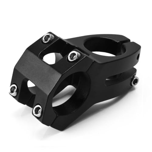 HOUSON Potence de vélo, 31,8 mm, potence de vélo, potence en alliage d'aluminium, potence courte pour VTT, vélo de route, BMX, VTT