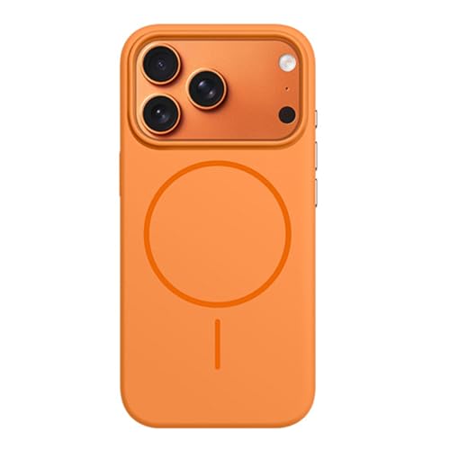 Coque iPhone 17 orange fine et mate pour sublimer vos photos et vos trajets du quotidien