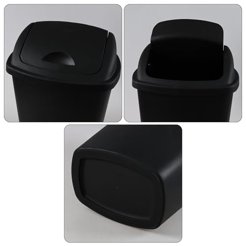 4 Pack Canecas de Basura Medianas 8 Galones con Tapa miniatura 3