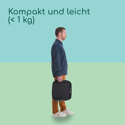 Bebeconfort Manga i-Safe, Kindersitzerhöhung, 6–12 Jahre, 128–150 cm, Folgekindersitz, Kompakt & Leicht (