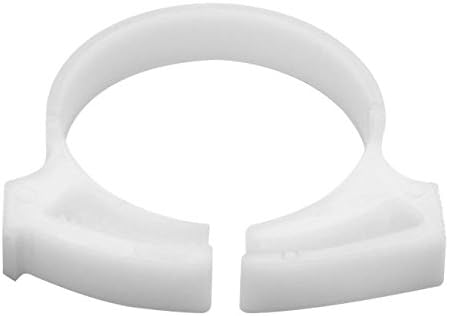 HELLERMANNTYTON SNP2810C2 SNAPPER HOSE CLAMP, POLYACETAL, WHITE, 32.16MM, PK100