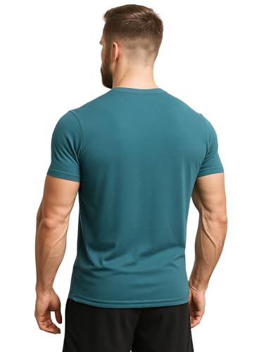 Image of 3Colours RGB Active Fit Men's Sports T-Shirt - Lightweight Quick Dry Polyester Gym & Running Wear-Shake