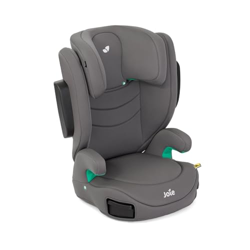Joie - I-Trillo - Rehausseur I-Size Sécurité R129 - Siège Auto Enfant 100 à 150 Cm - Réglable 10 Positions - Léger et Compact - Housse Lavable - Porte-Gobelets...