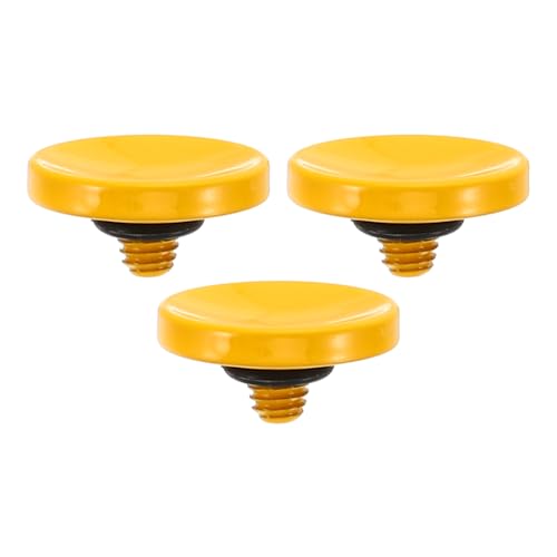 Pulsante di Scatto per Fotocamera 3pz Rilascio Morbido Otturatore Rame Puro Concavo Adatto per giallo